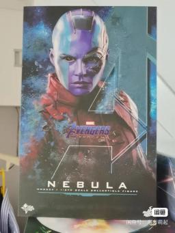 Hottoys HT MMS534 1/6 Avengers 4 Endgame Nebula Action Figure Toy Christmas Gift Model Collection Hobbies Model Toy In Stock