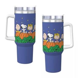 Stainless Steel Tumbler Peanuts It's The Great Pumpkin Charlie Brown Coffee Mug Portable Drink Mugs Cup Camping Water Bottle