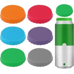 Silicone Soda Can Lids, BPA-Free Reusable Silicone Can Covers, Can Stopper and Protector For Soda, Beer, Drink, Juice, Beverage