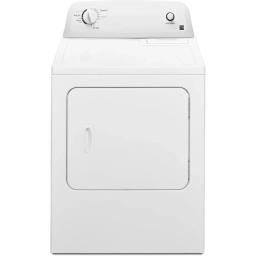 Electric Dryer with Wrinkle Guard and Auto Dry, Electric Laundry Drying Machine 6.5 cu. Ft. Capacity White