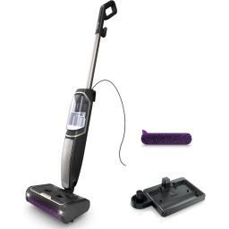 Steam Pickup 3-in-1 Mop Picks Up Debris Deep Scrubs Steam Sanitizes Lightweight Steam Cleaner Sealed Hard Floors Hardwood