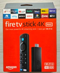 New Amazon Fire TV Stick 4K Max 2021 streaming device, 2G+8G, Wi-Fi 6, Alexa Voice Remote (includes TV controls) No batteries