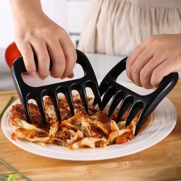 BBQ Accessories Meat Shredder Strong Pulled Pork Puller BBQ Fork Bear Claw Fruit Vegetable Slicer Cutters Cooking Tools