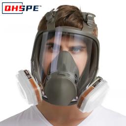 Anti-Fog 6800 Gas Mask Industrial Painting Spraying Respirator Safety Work Filter Dust Proof Full Face Formaldehyde Protection