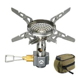 CAMPINGMOON XD-2-NE 3300W Camping Stove High Efficient Backpacking Stove Camping Split Gas Stove Portable Mini Folding Stove