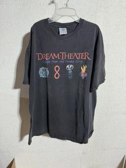 Vintage 2003 Dream Theater How I Spent My Summer Vacation Tour T Shirt 2XL