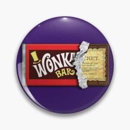 Willy Wonka Golden Ticket  Soft Button Pin Cute Clothes Lapel Pin Gift Hat Creative Women Funny Badge Lover Decor Fashion Metal