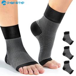 1pair Plantar Fasciitis Compression Socks,Arch Support Foot Pain Relief Ankle Brace Splint,Provide Increase Blood Circulation