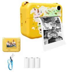 Digital Children Camera Photography Instant Print Photo Kids Video Recorder Mini Thermal Printer Video Educational Birthday Gift