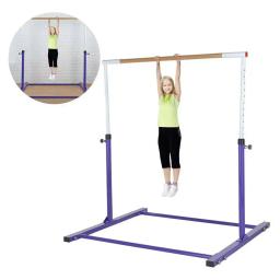 120cm Adjustable for Kids Exercise Gymnastic Bar Horizontal Sports Gym Training  Indoor Gymnastics Horizontal Bar