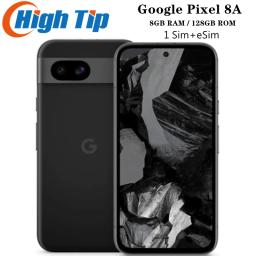 Unlocked Original Google Pixel 8a 5G 128GB/256GB 8GB RAM 6.1" Google Tensor G3 64MP&13MP NFC e-Sim Cell Phone