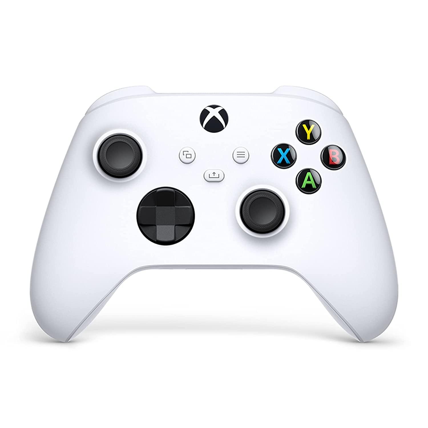 Xbox Core Wireless Gaming Controller – Robot White– Xbox Series X|S, Xbox One, Windows PC, Android, and iOS