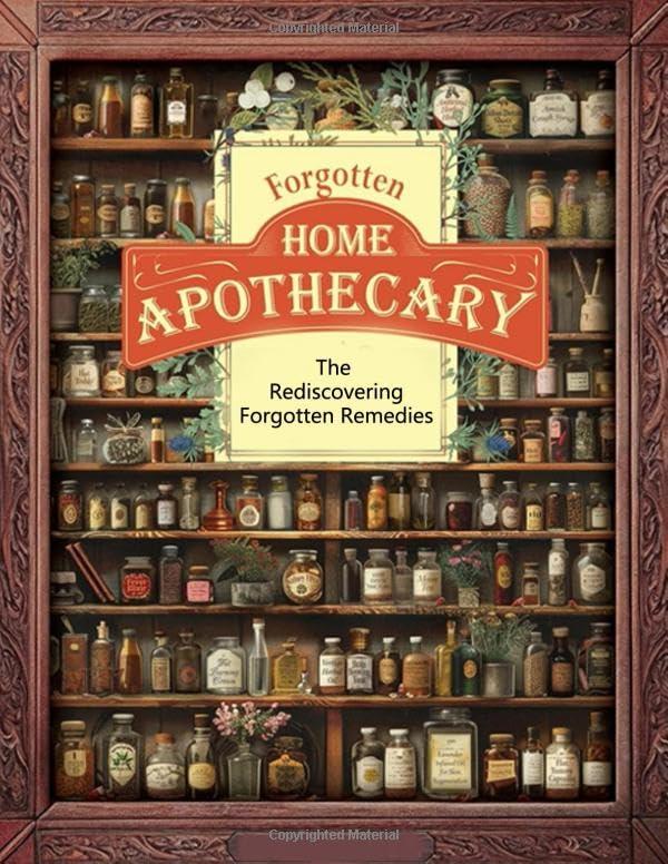 The Home Apothecary; Rediscovering Forgotten Remedies: A Comprehensive Guide to Healing with Nature’s Wisdom