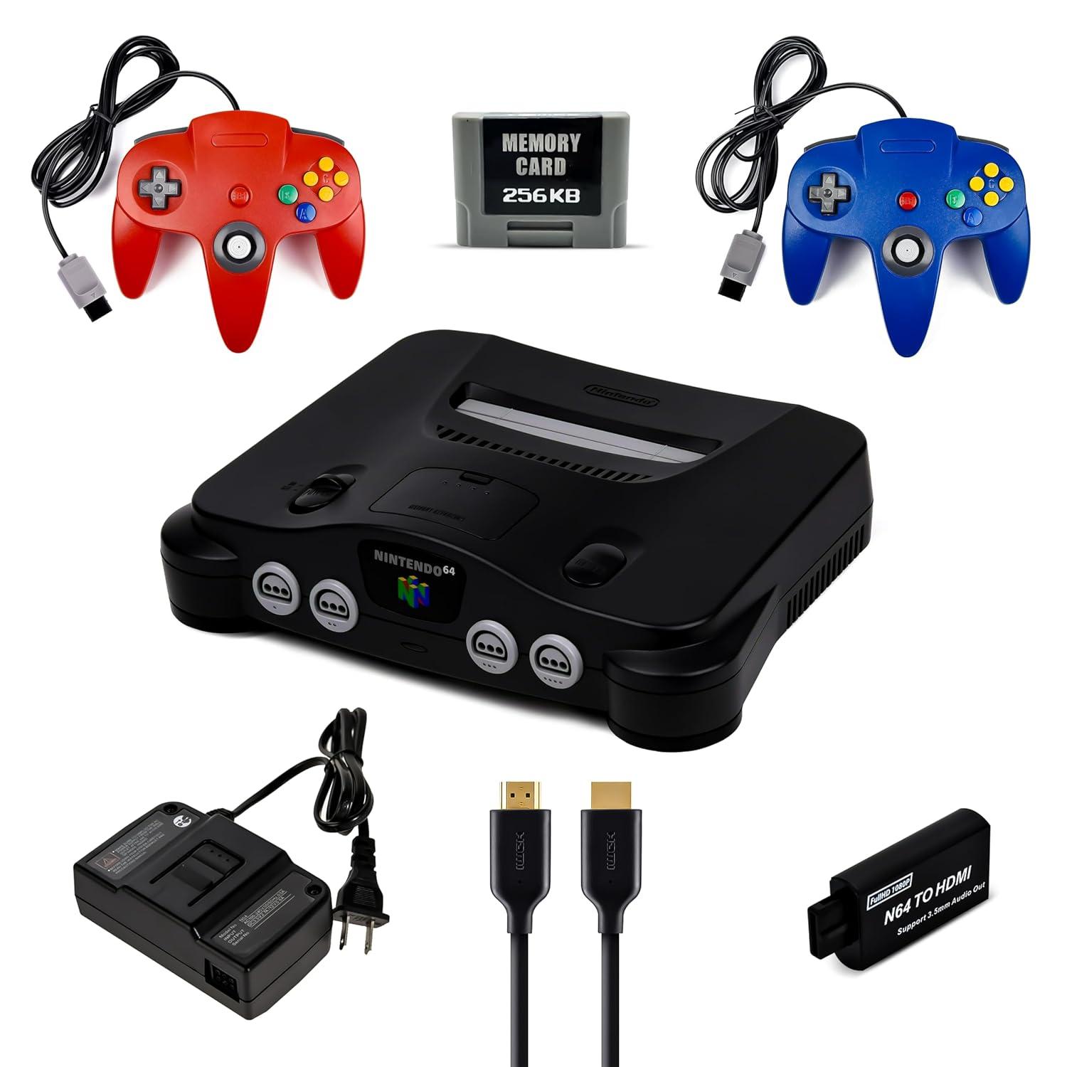 Nintendo 64 Console, Premium Bundle (Renewed)