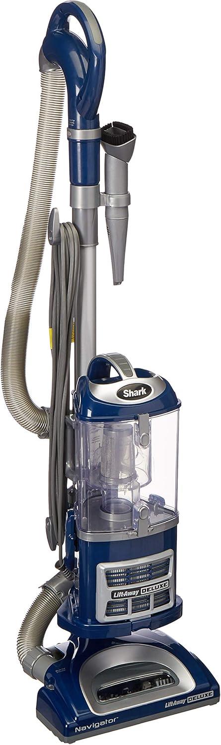 Shark NV360 Navigator Lift-Away Deluxe Upright Vacuum with Large Dust Cup Capacity, HEPA Filter, Swivel Steering, Upholstery Tool & Crevice Tool, Blue