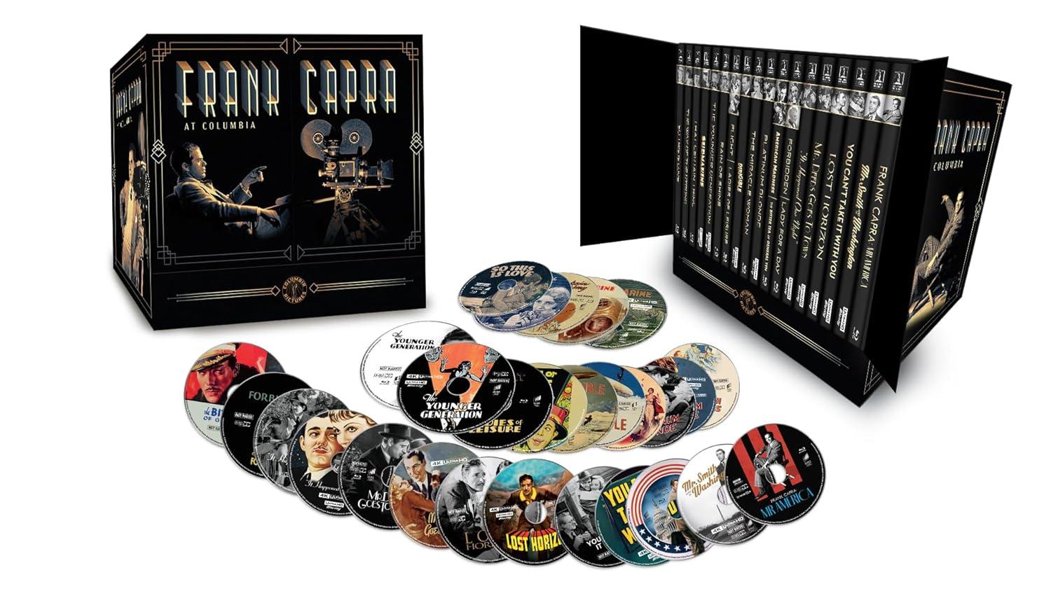 Frank Capra At Columbia Collection 27 Discs Giftset + UHD