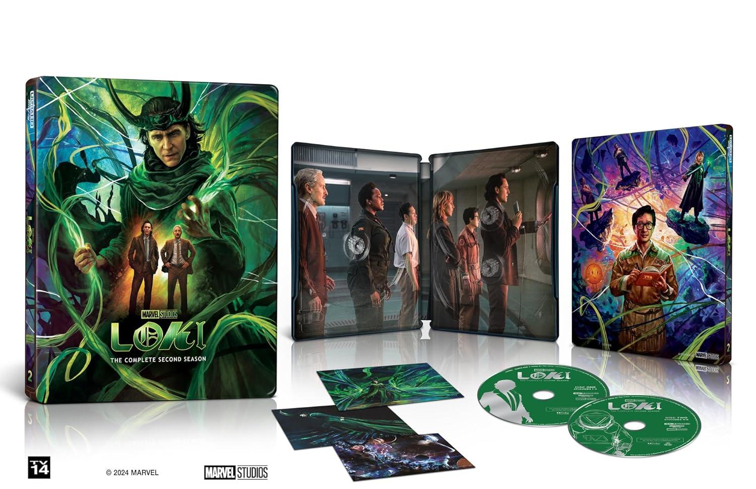 Loki: Complete Season 2 - UHD + Steelbook